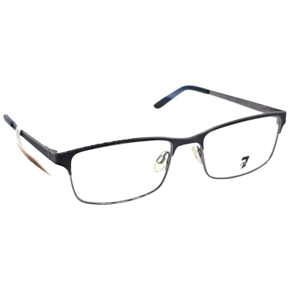 7 For All Mankind STINSON Navy Eyeglass Frames 54-18-145 Men’s Rectangle - Picture 1 of 10